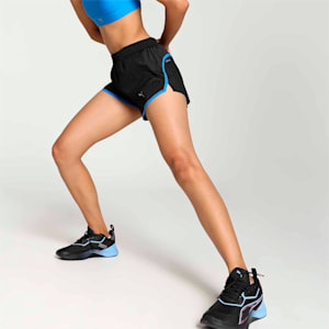 Run Fav Velocity 3" Women's Running Shorts, PUMA Black-Ultra Blue, extralarge-IND
